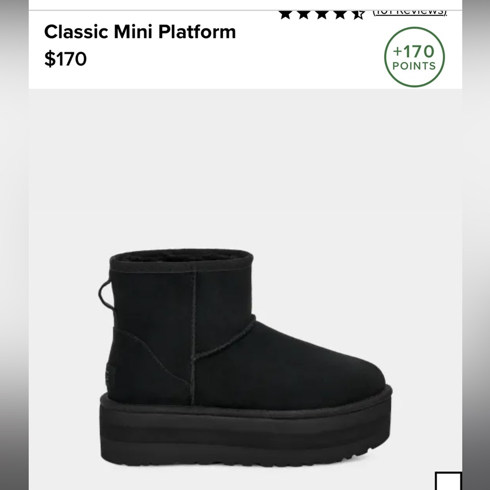 Ugg women’s classic mini platform